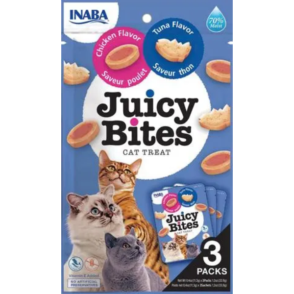 JUICY BITES 701 TUNA AND CHICKEN FLAVOUR