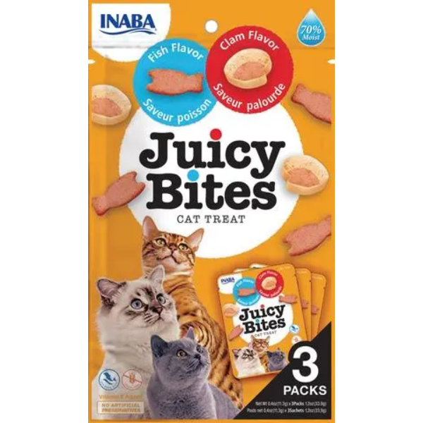 JUICY BITES 702 FISH AND CLAM FLAVOUR