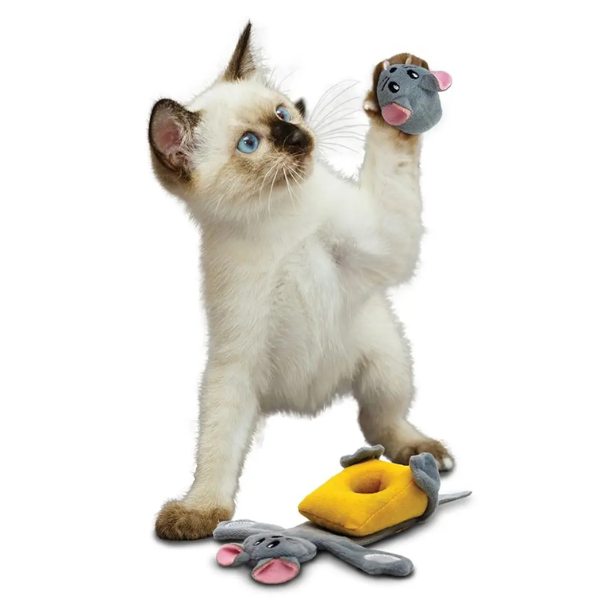 KONG CAT PULL-A-PART CHEEZY