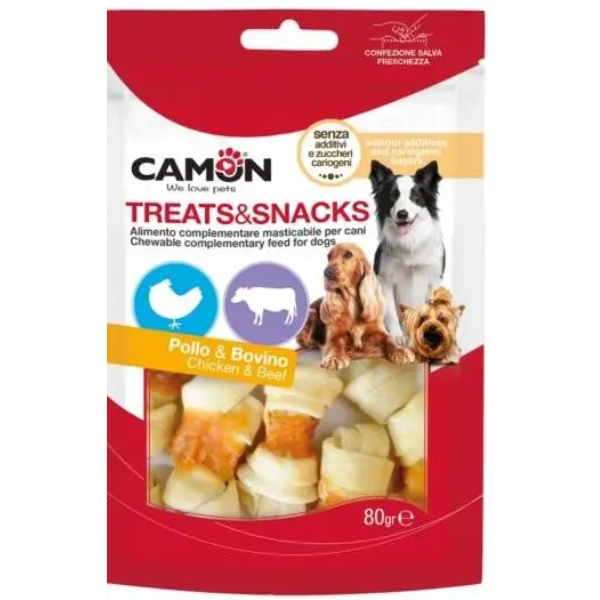 CHICKEN & KNOTTED BONE 80GR