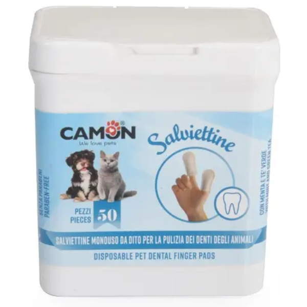 MOUTH FINGER WIPES 50PCS