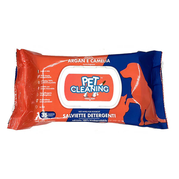 Pet Shine Wipes Argan and Camelia, x35