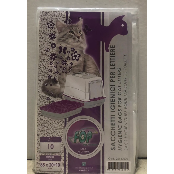 FOP LITTER TRAY LINERS X 10PCS