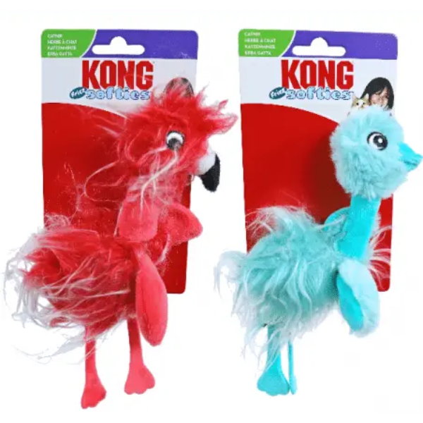 KONG CAT SOFTIES FRIZZ BIRD MIXED COLOUR