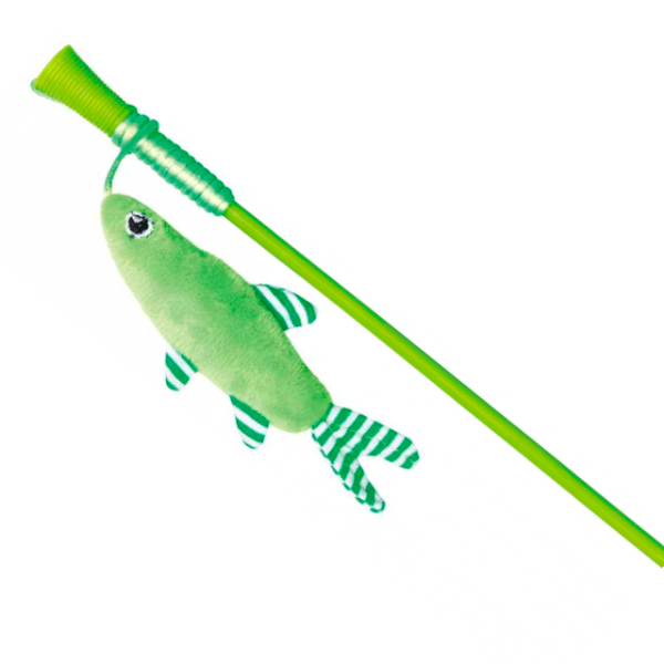 Trixie Playing Rod With Fish, 42cm