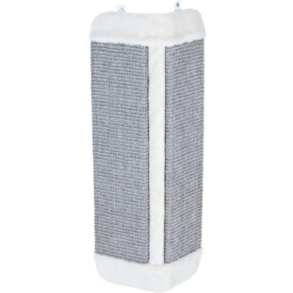 Trixie Scratching board for corners, 32 × 60 cm, grey/light grey