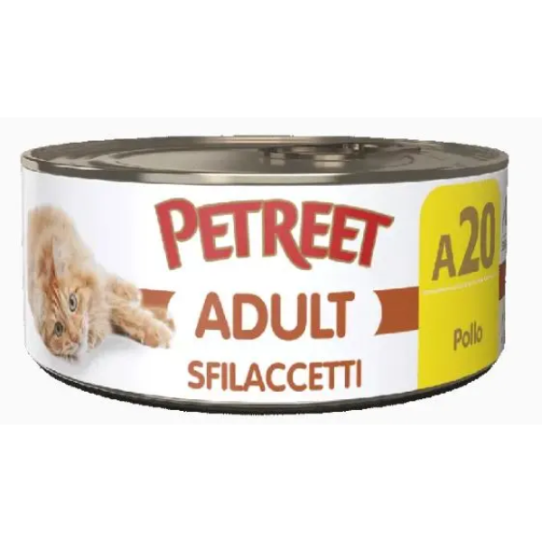PETREET A20 SFILACCETTI DI POLLO 70GR