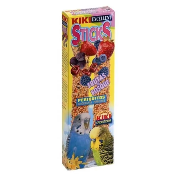 BUDGIE STICKS X 2PCS FOREST FRUIT