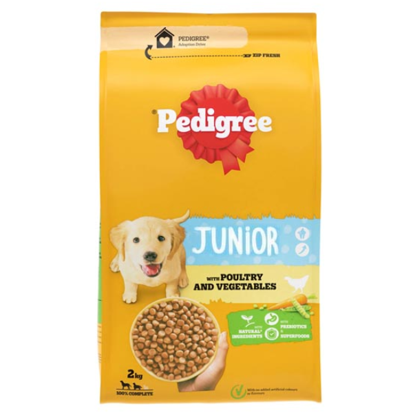 PEDIGREE DRY CHICKEN (JUNIOR) - 2KG