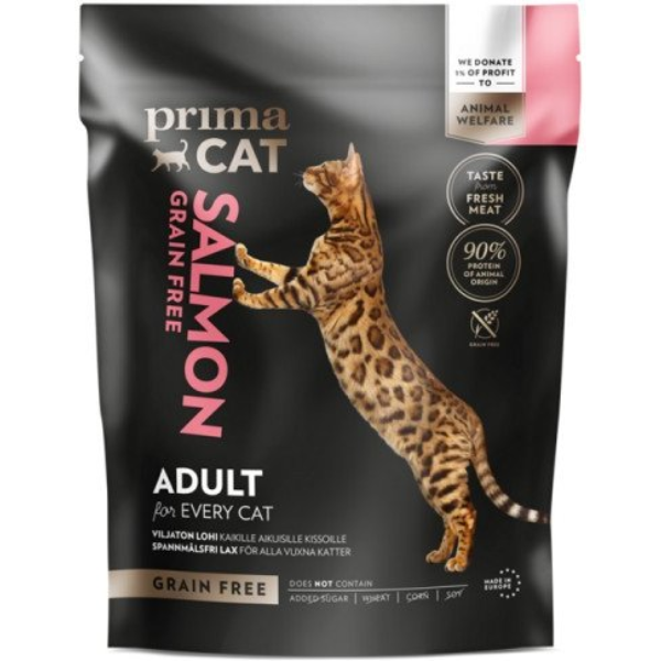 PRIMA CAT GRAIN FREE SALMON ADULT CATS