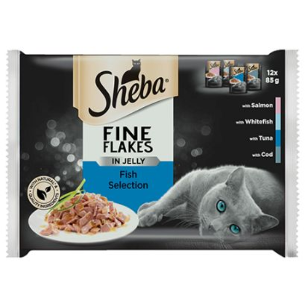SHEBA 4 PACK x 85G