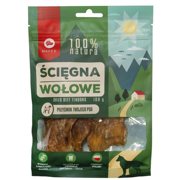 100% NATURAL BEEF TENDONS 100g