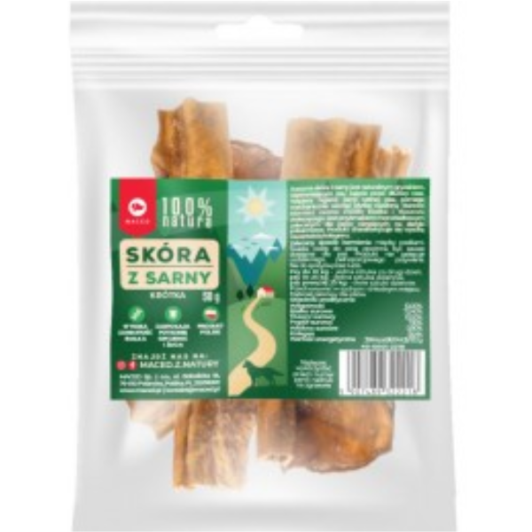 100% Natural Deer Skin 6-14cm 50g