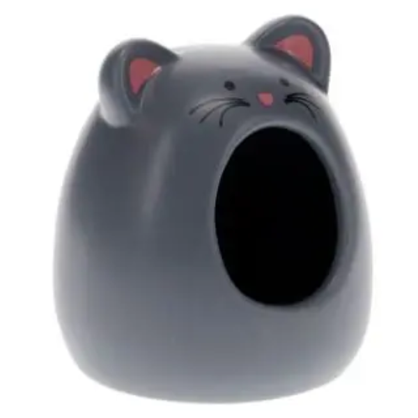 DUVO+ SMALL ANIMAL HOUSE STONE MOUSE GRE