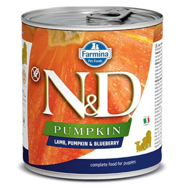N&D Wet Pumpkin Puppy Lamb, Pumpkin