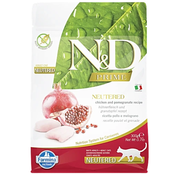 N&D Prime Neutered Cat Chicken & Pom