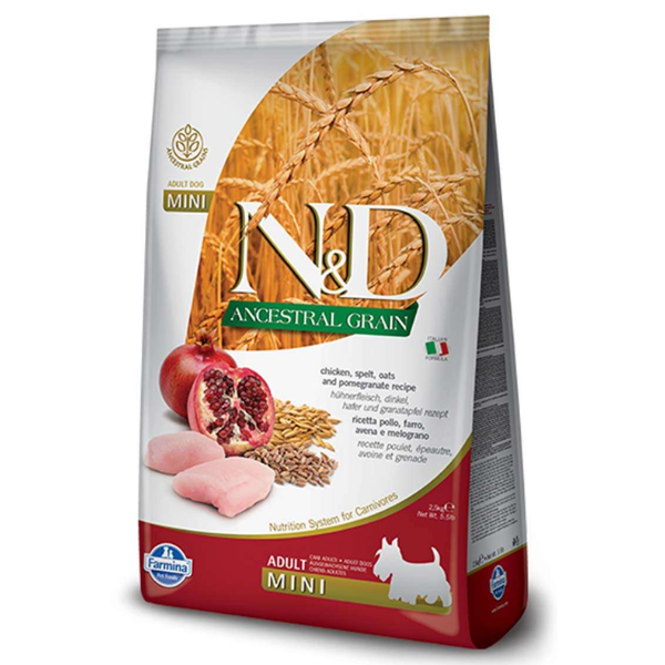 N&D Ancestral Dog Adult Mini Chicken 2.5kg