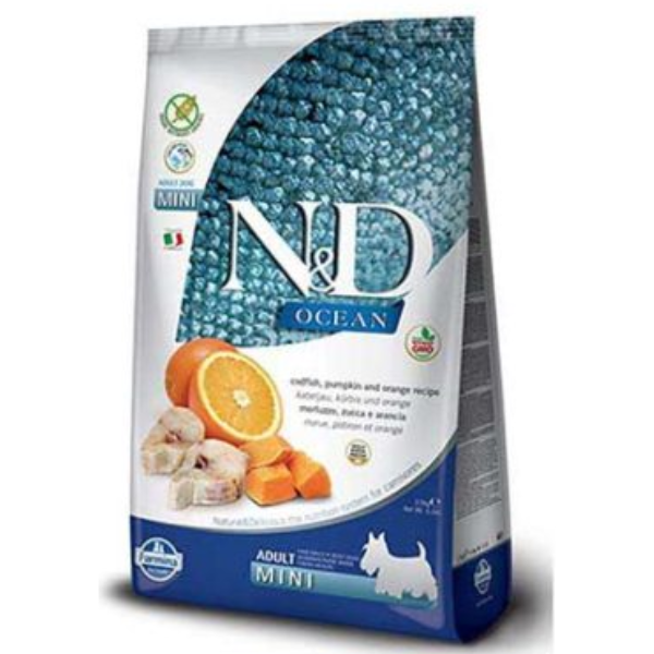 N&D Ocean Dog Adult Mini Cod/Pumpkin & Orange