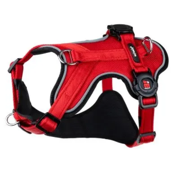 MEMOPET RED H-HARNESS M 2.2CM