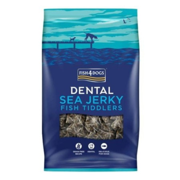 Fish4Dogs Dental Sea Jerky Fish Tiddlers 115g