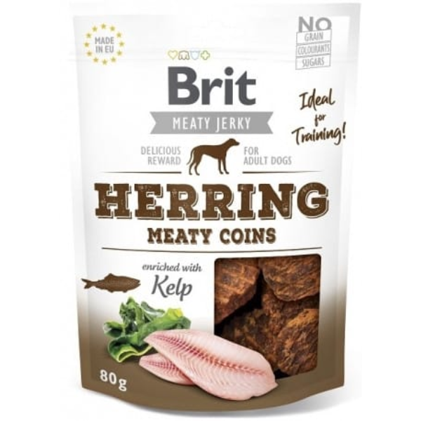 BRIT Jerky Treats Herring 80g