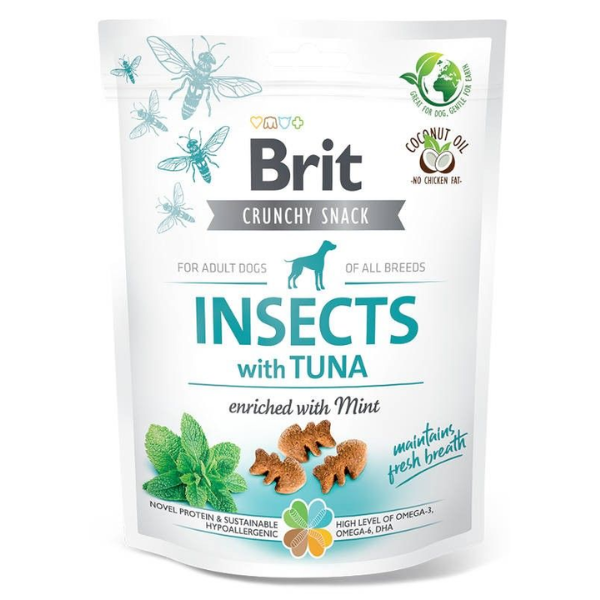BRIT Crunchy Insect Treats Tuna 200g
