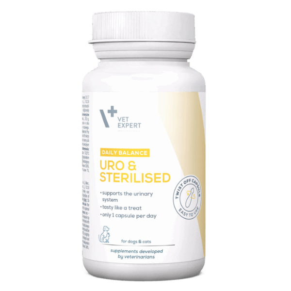 Vet Expert Uro & Sterilised (30 kaps. Toff)