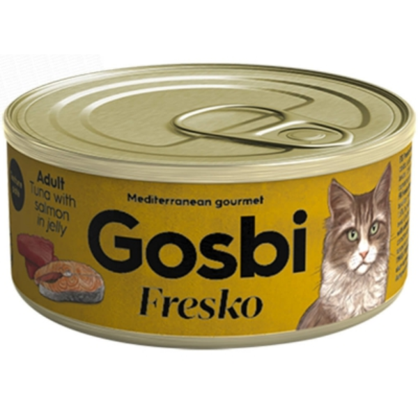 Gosbi FRESKO CAT ADULT TUNA WITH SALMON 70 G