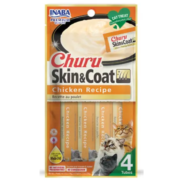 CHURU SKIN & COAT 672 CHICKEN