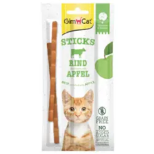 GIMCAT STICKS BEEF & APPLE 3PCS