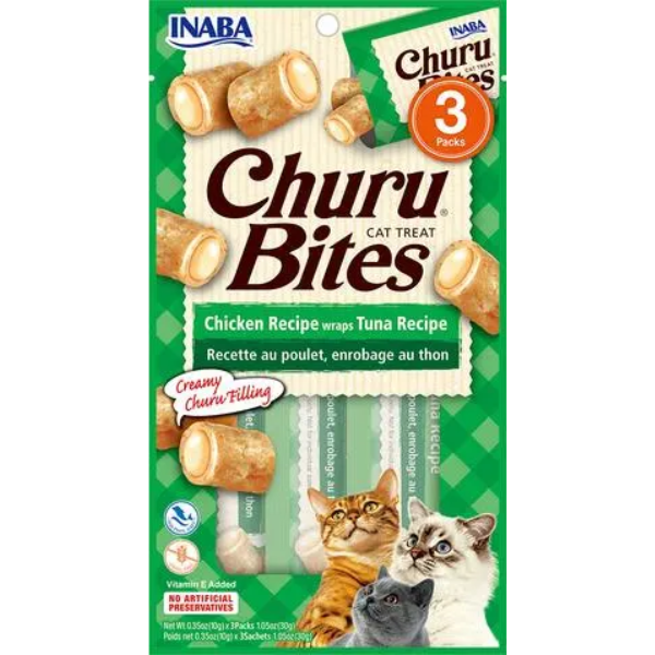 CHURU BITES 721 CHICKEN WRAPS TUNA