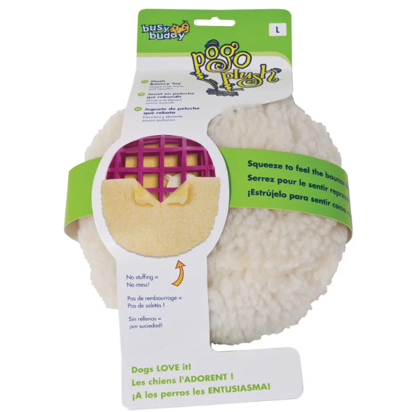 BUSY BUDDY POGO PLUSH BALL LARGE