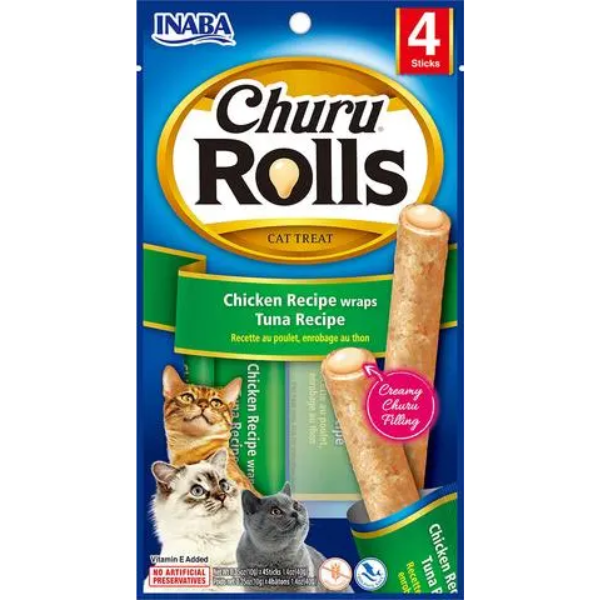 CHURU ROLLS 731 CHICKEN WRAP W/TUNA