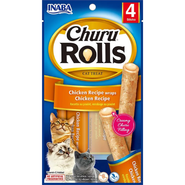 CHURU ROLLS 733 CHICKEN WRAP