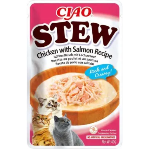CHURU CIAO 843 STEW CHICKEN W/SALMON