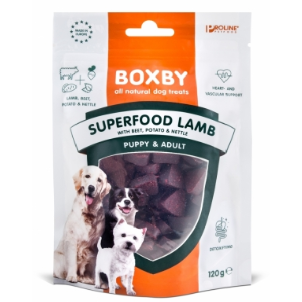 Boxby Superfood Lamb Beet Nettle 120g