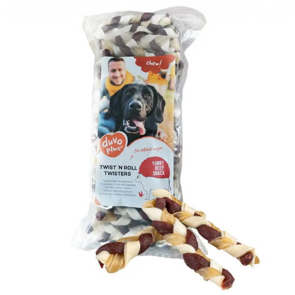 DUVO+ TWIST'N ROLL TWISTERS 12.5CM 50PCS