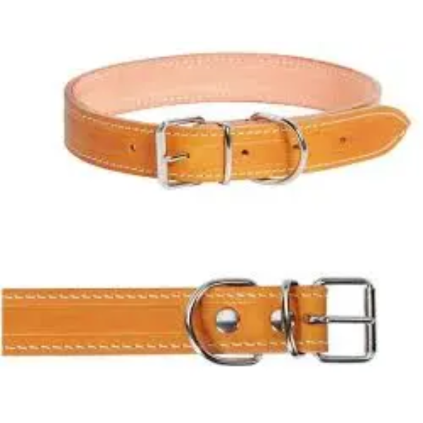 LEATHER COLLAR 20 X 450 MM