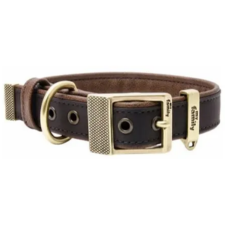 MYFAMILY BILBAO COLLAR 37CM-50CM BLU LEATH ANTIQS
