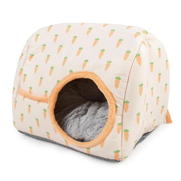 CARROT HIDEWAY HOUSE PLUSH