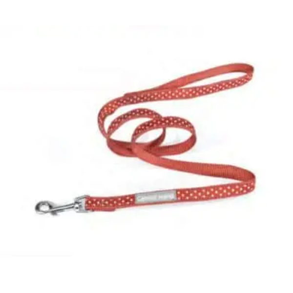 DOG ELEGANCE RED LEASH 10X1200