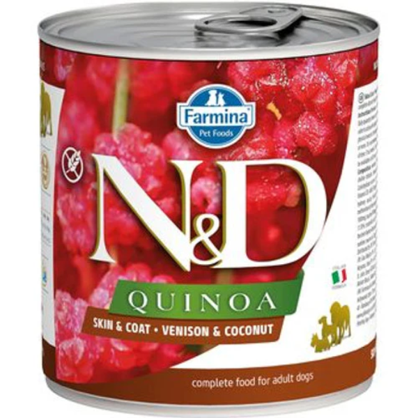 N&D Wet Quinoa Dog Venison & Coconut 285g
