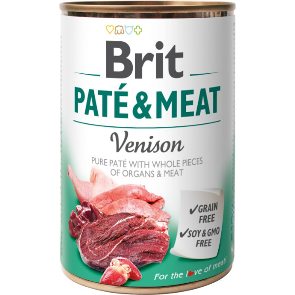 BRIT- PATE VENISON 400G