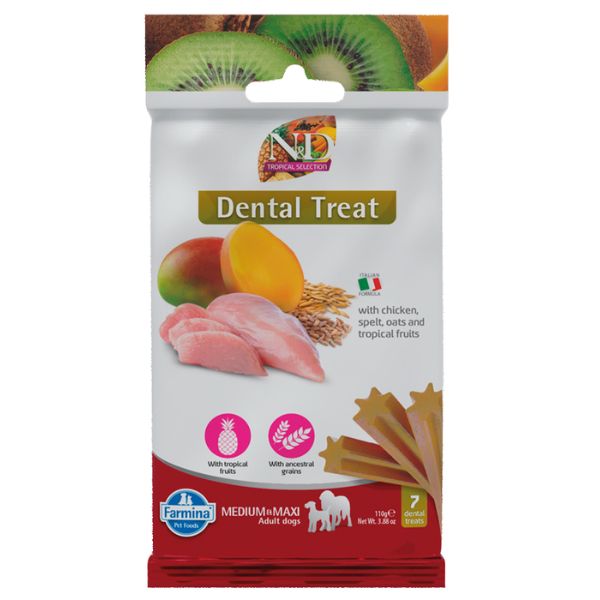 N&D Tropical Treat Med/Maxi 100g