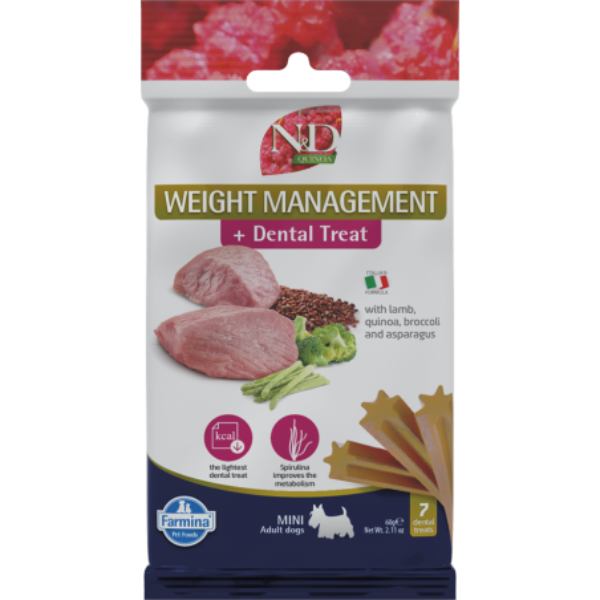 N&D Quinoa Treat Weight Management Mini 60g