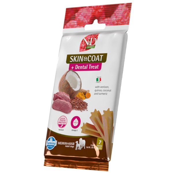 N&D Quinoa Treat Med/Maxi 100g