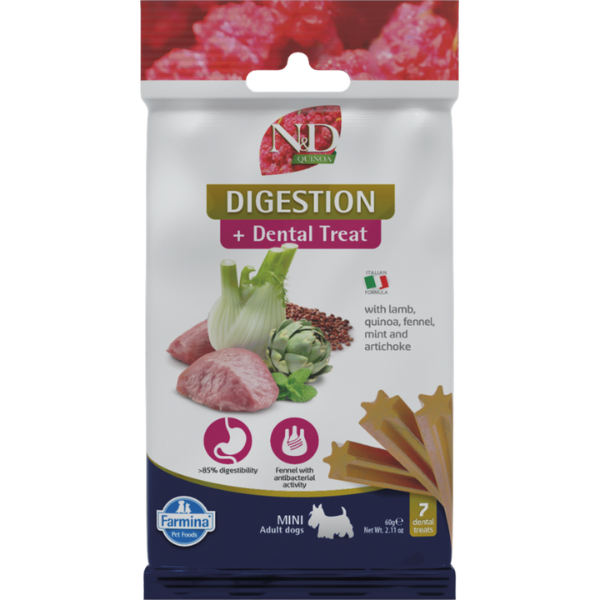 N&D Quinoa Treat Digestion Mini 60g