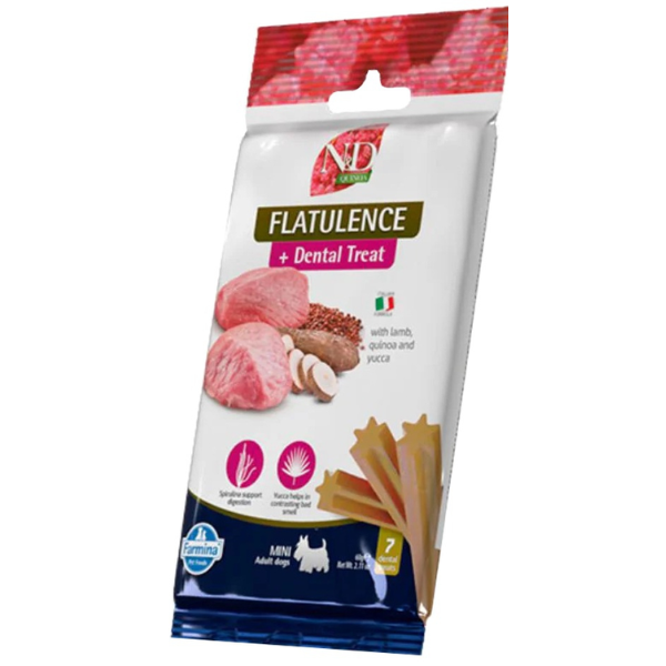 N&D Quinoa Treat Flatulence Mini 60g