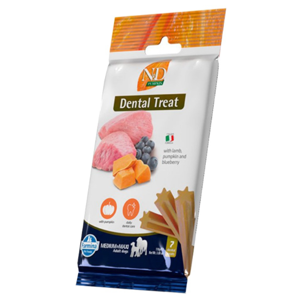 N&D Pumpkin Treat Med/Maxi 100g