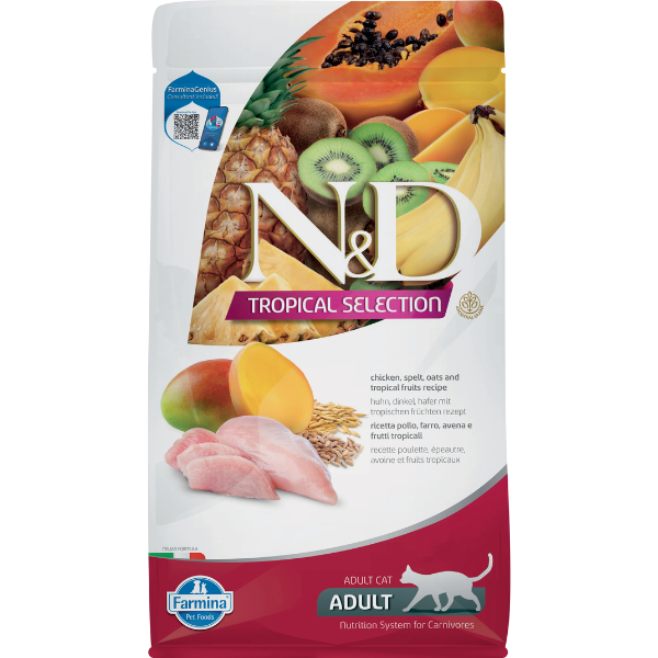 N&D Tropical Cat Chicken 5kg